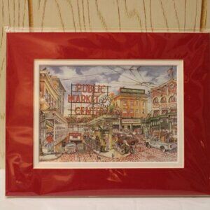 Sarah Clementson Yaeger Matted Picture - Public Market Center